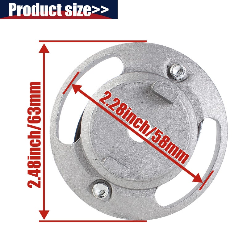 QAZAKY Alloy Pull Start Starter Starters 49cc 50cc 60cc 66cc 70cc 80cc 2-stroke Engine Motorized Bicycle Bike - Image 3